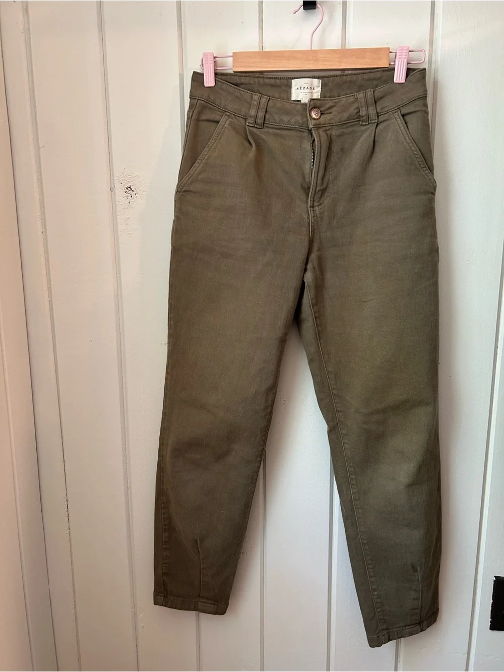 Sézane Jeans - High-Rise Straight Leg Jeans